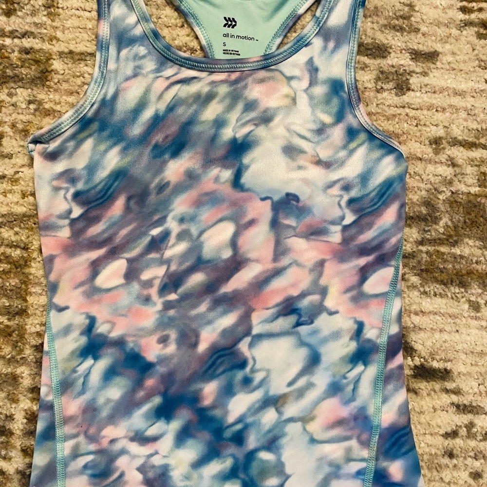 Girls All In Motion Racerback Tank